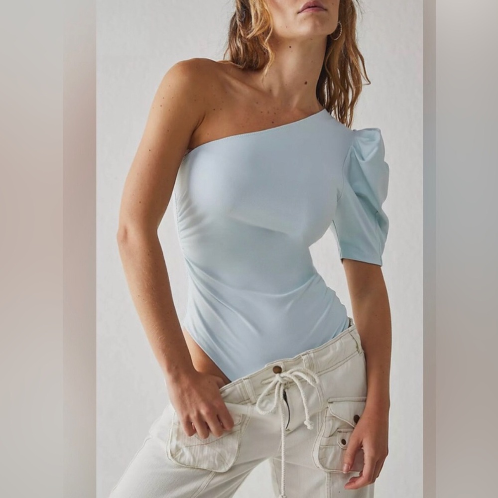 Free People Bodysuit Intimately Something Bout You Solid